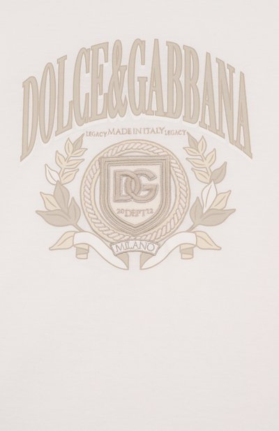 Хлопковая футболка DOLCE & GABBANA, арт. L4JTHV/G70K2/8-14, фото 3