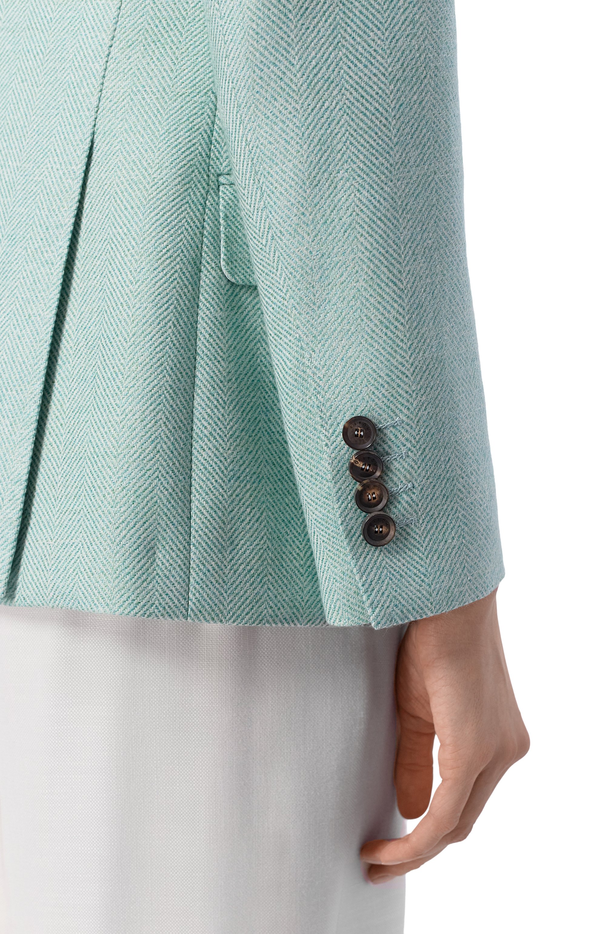 Жакет из шерсти и кашемира KITON, арт. D46523K0948G, фото 5