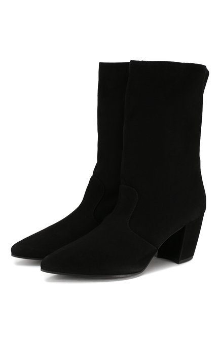 Женские замшевые ботильоны PRADA, арт. 1U878I-008-F0002-065