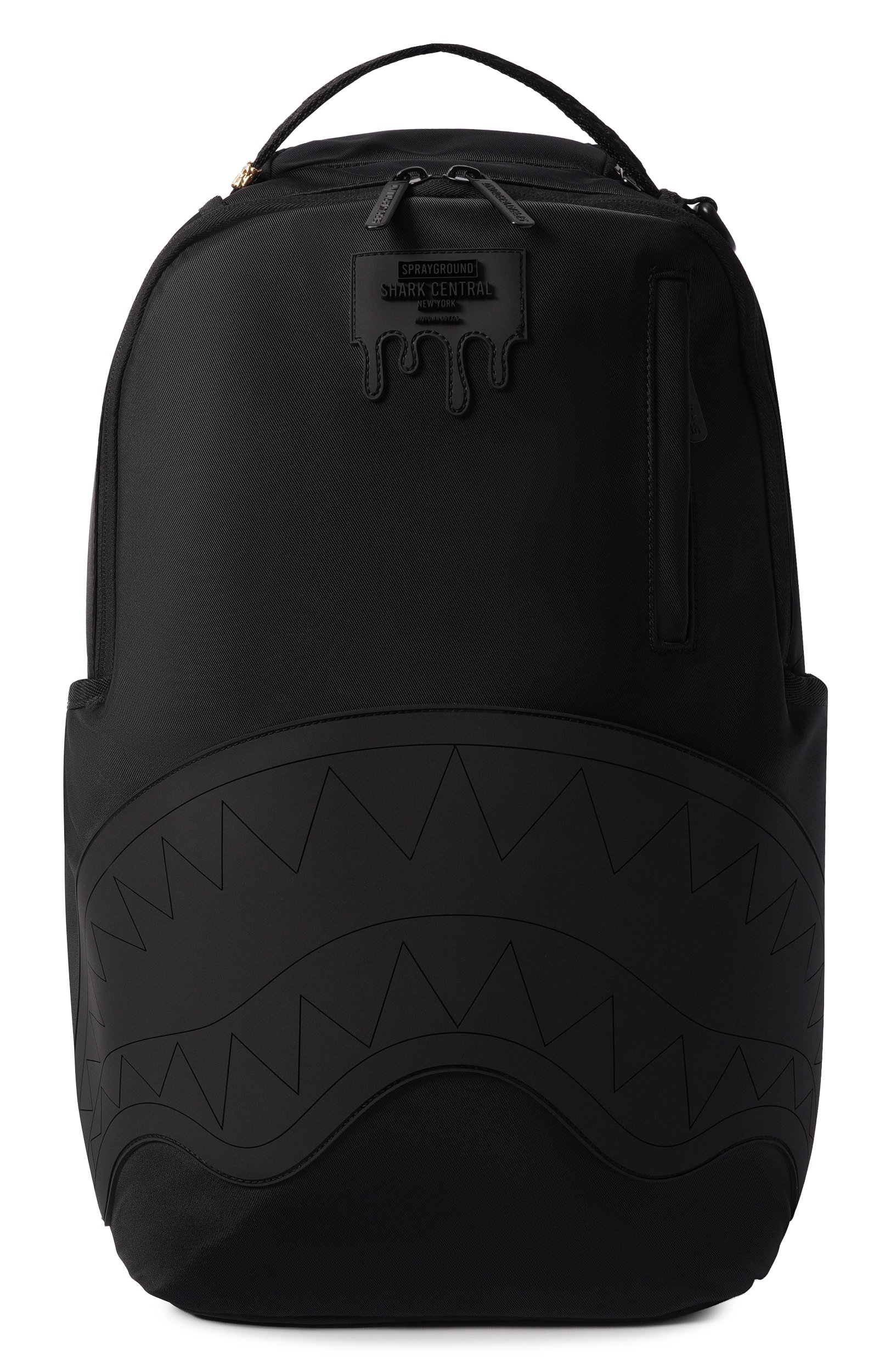 Рюкзак SPRAYGROUND, арт. 910B9635NSZ/SHARK CENTRAL BLACKED 0UT EMB NYL0N BA, фото 1