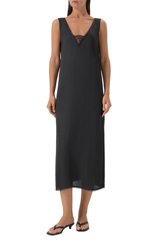 Платье из вискозы Zadig and Voltaire WWDR02556 Чёрный  WWDR02556 Фото 3