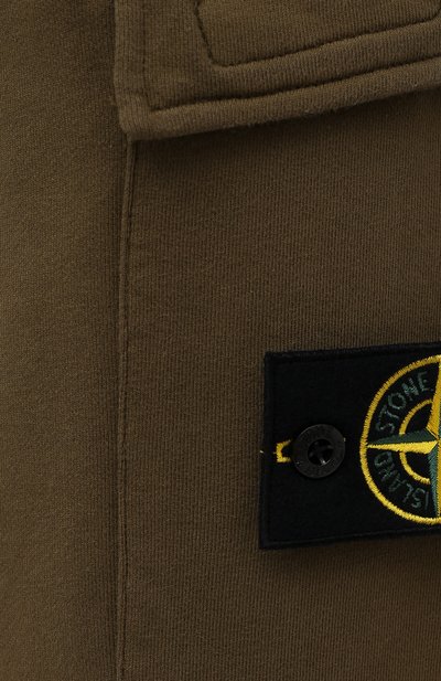 Хлопковые джоггеры STONE ISLAND, арт. 741565251, фото 5