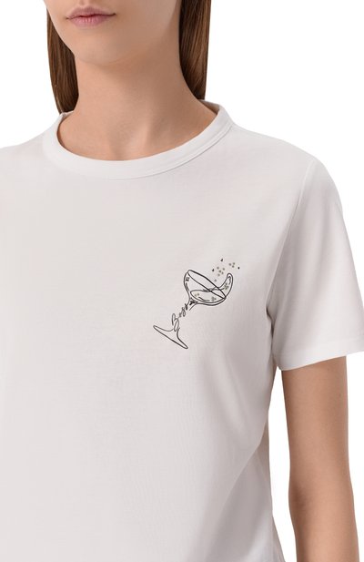 Хлопковая футболка BOSS ORANGE, арт. 50549192, фото 5