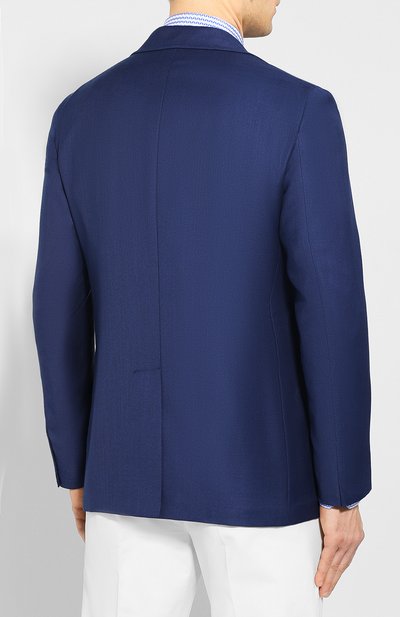 Пиджак из смеси шерсти и шелка ZILLI, арт. MNT-ECX3-1-C6064/M600, фото 4