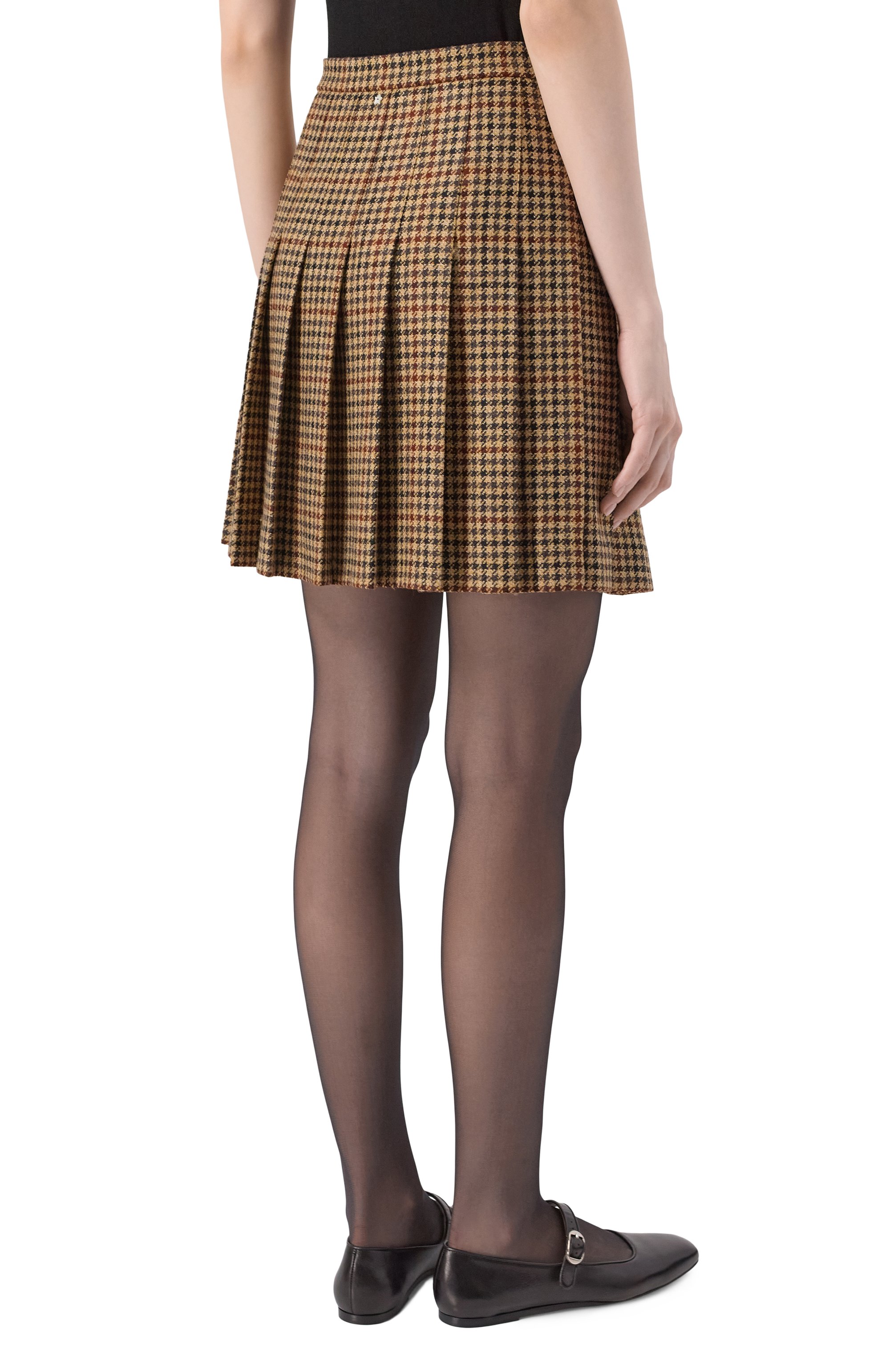 Юбка из шерсти и кашемира LORENA ANTONIAZZI, арт. G006A/4991, фото 4