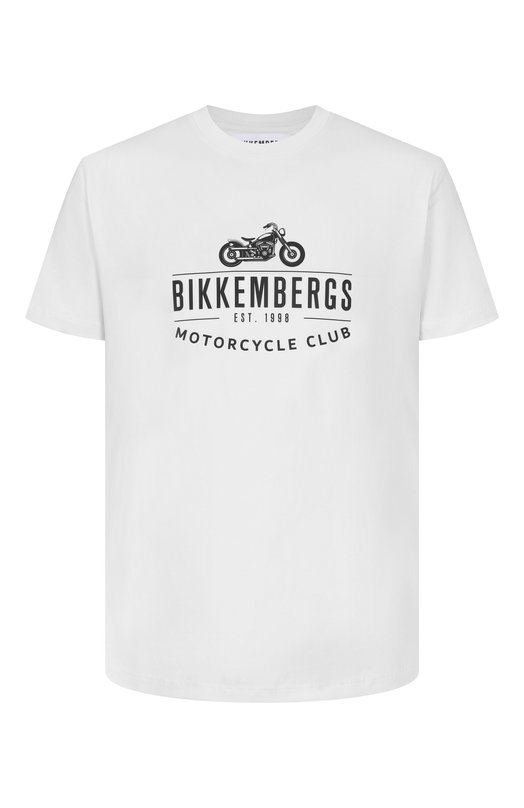 Хлопковая футболка Dirk Bikkembergs BMT1211 Белый BMT1211