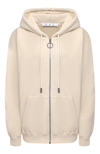 Женский хлопковая толстовка OFF-WHITE, арт. 0WBE005R21JER001