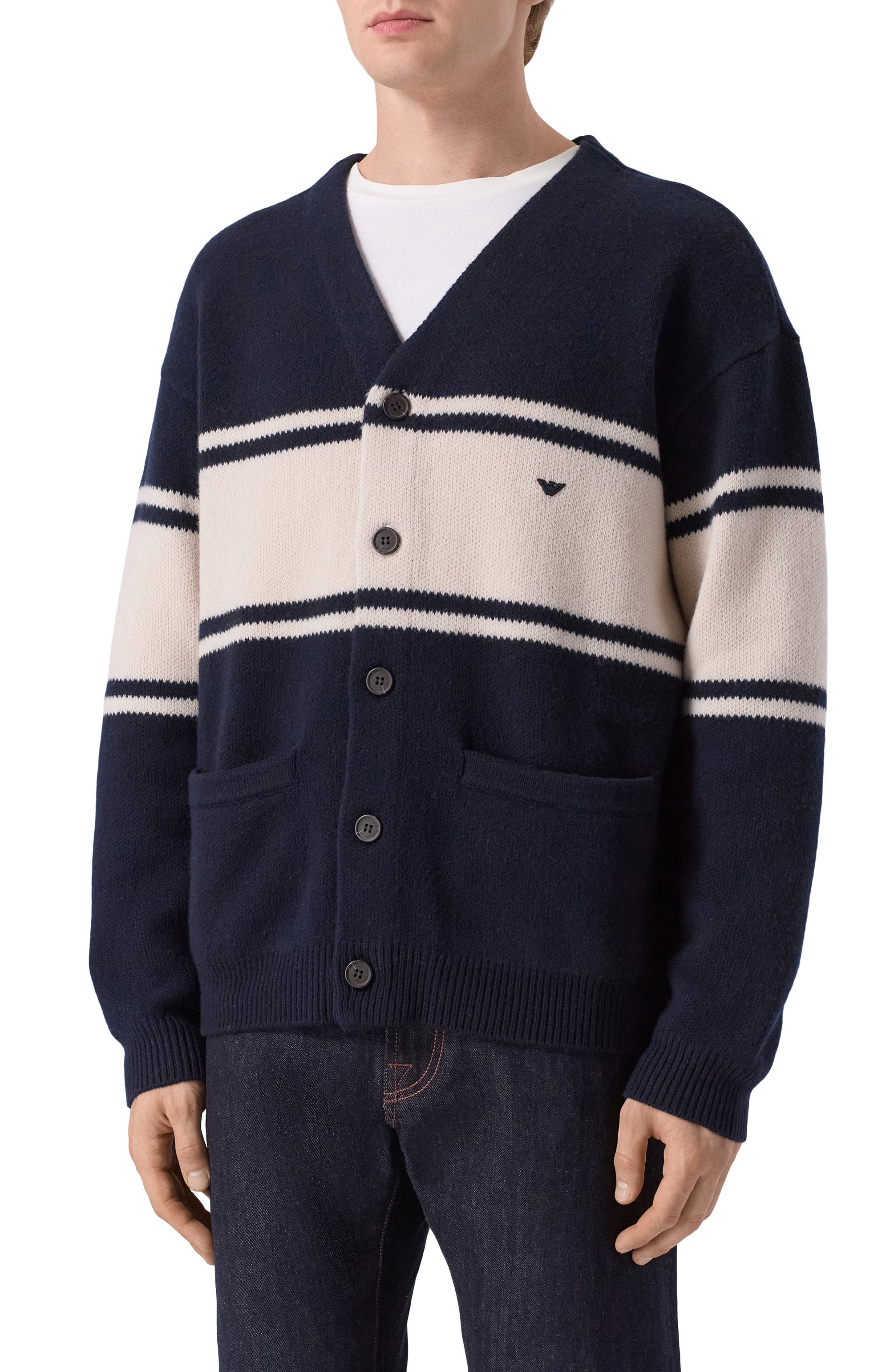 Шерстяной кардиган EMPORIO ARMANI, арт. EM002310/AF19440, фото 3