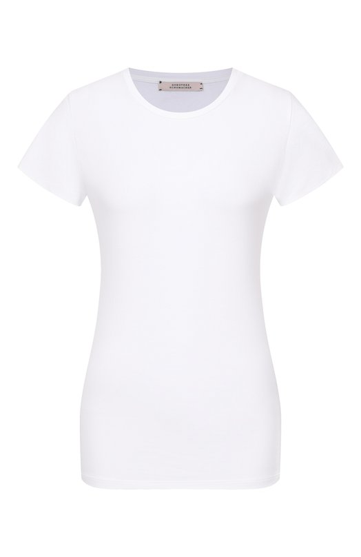 Хлопковая футболка Dorothee Schumacher 028304 Белый 028304