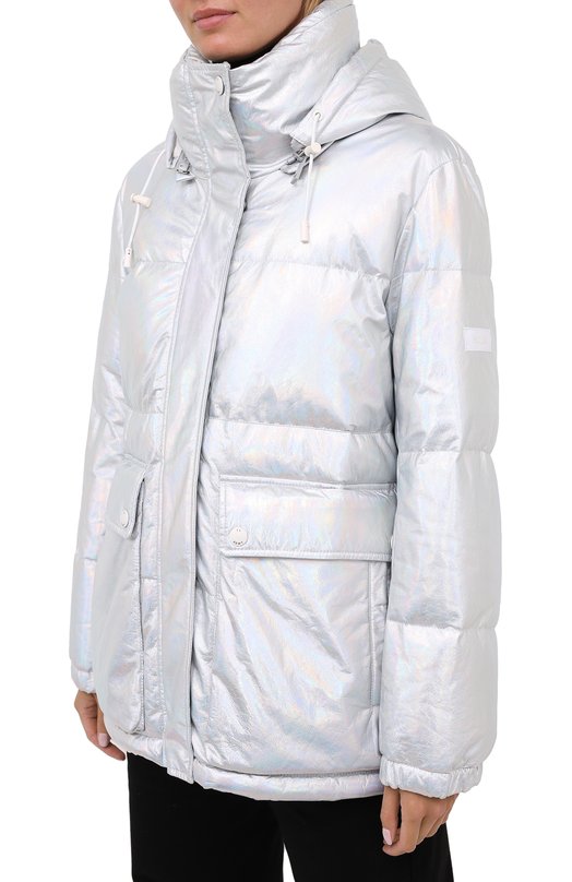 Пуховик YS ARMY Paris Серебряный, фото 3