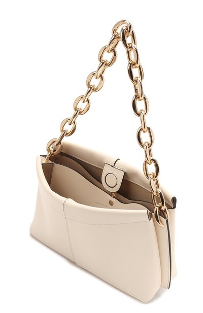 Сумка carly chain mini WANDLER кремового цвета по цене 72600 руб., арт. CARLY MINI HEAVY CHAIN, фото 4 Сумка carly chain mini WANDLER, арт. CARLY MINI HEAVY CHAIN, фото 4