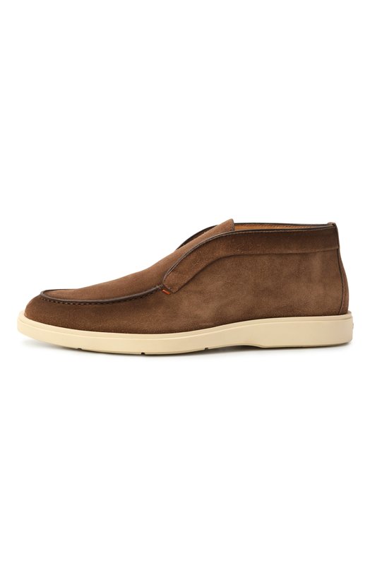 Замшевые ботинки Detroit Santoni MGDG17823TICBGEX Коричневый  MGDG17823TICBGEX Фото 5