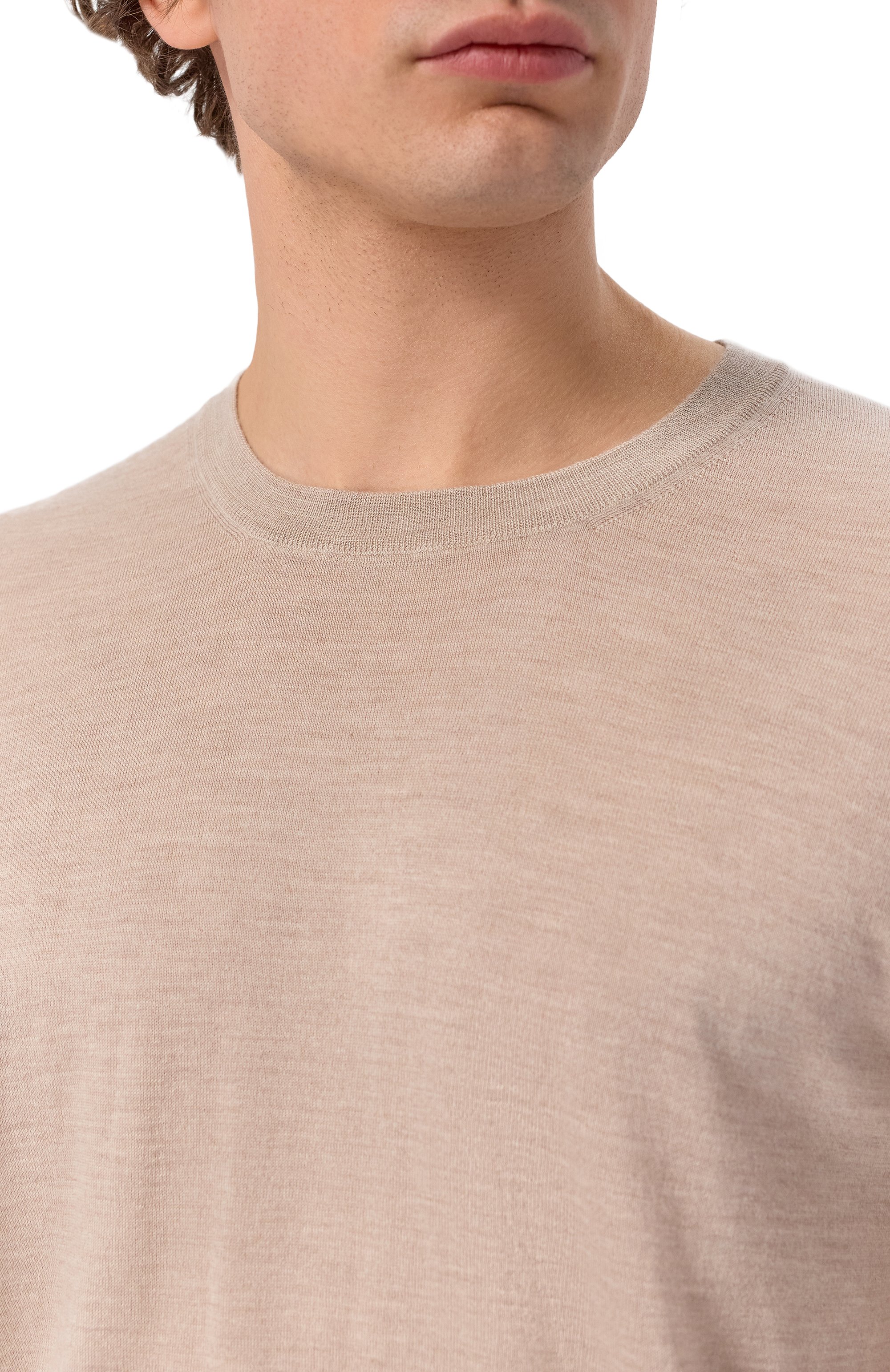 Джемпер из кашемира и шелка BRUNELLO CUCINELLI, арт. M2300100, фото 5