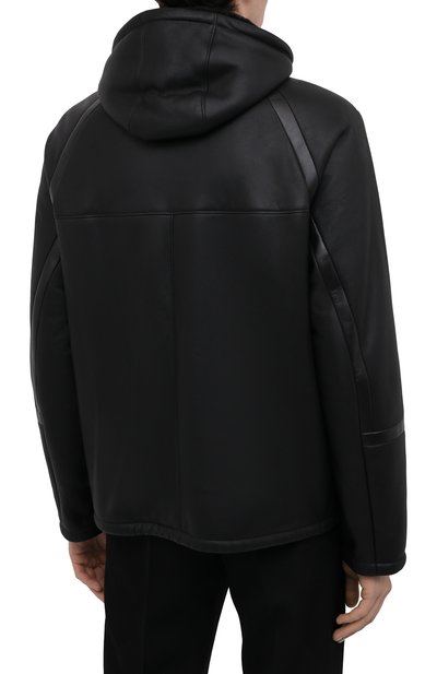 Дубленка из овчины PRADA черного цвета по цене 640000 руб., арт. UPW395-1H44-F0806, фото 4 Дубленка из овчины PRADA, арт. UPW395-1H44-F0806, фото 4