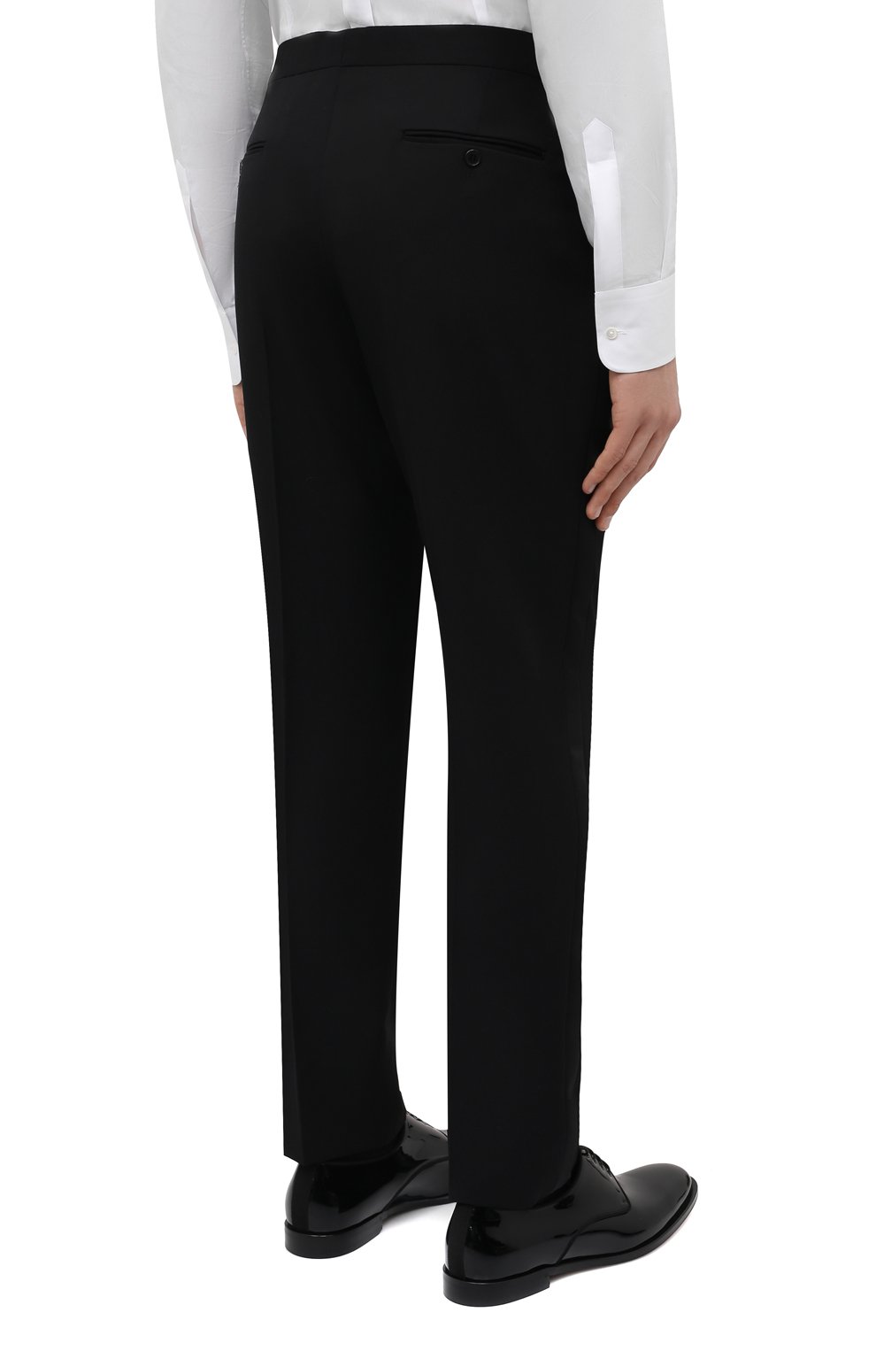 Шерстяной смокинг SAINT LAURENT черного цвета по цене 326500 руб., арт. 615987/Y512W, фото 5 Шерстяной смокинг SAINT LAURENT, арт. 615987/Y512W, фото 5