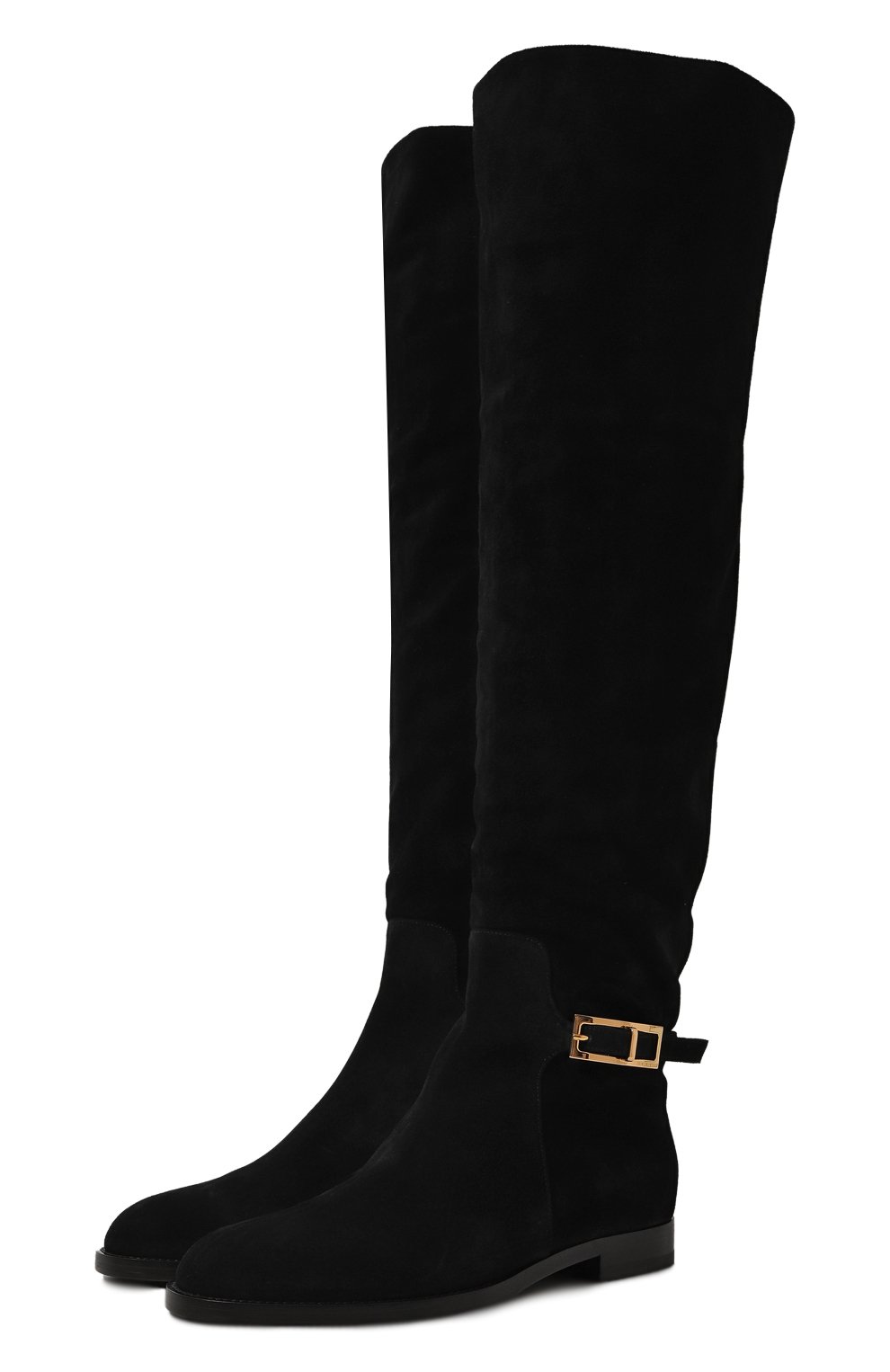 Замшевые ботфорты sr nora 20 SERGIO ROSSI черного цвета по цене 164500 руб., арт. B09100/MCRM13, фото 1 Замшевые ботфорты sr nora 20 SERGIO ROSSI, арт. B09100/MCRM13, фото 1