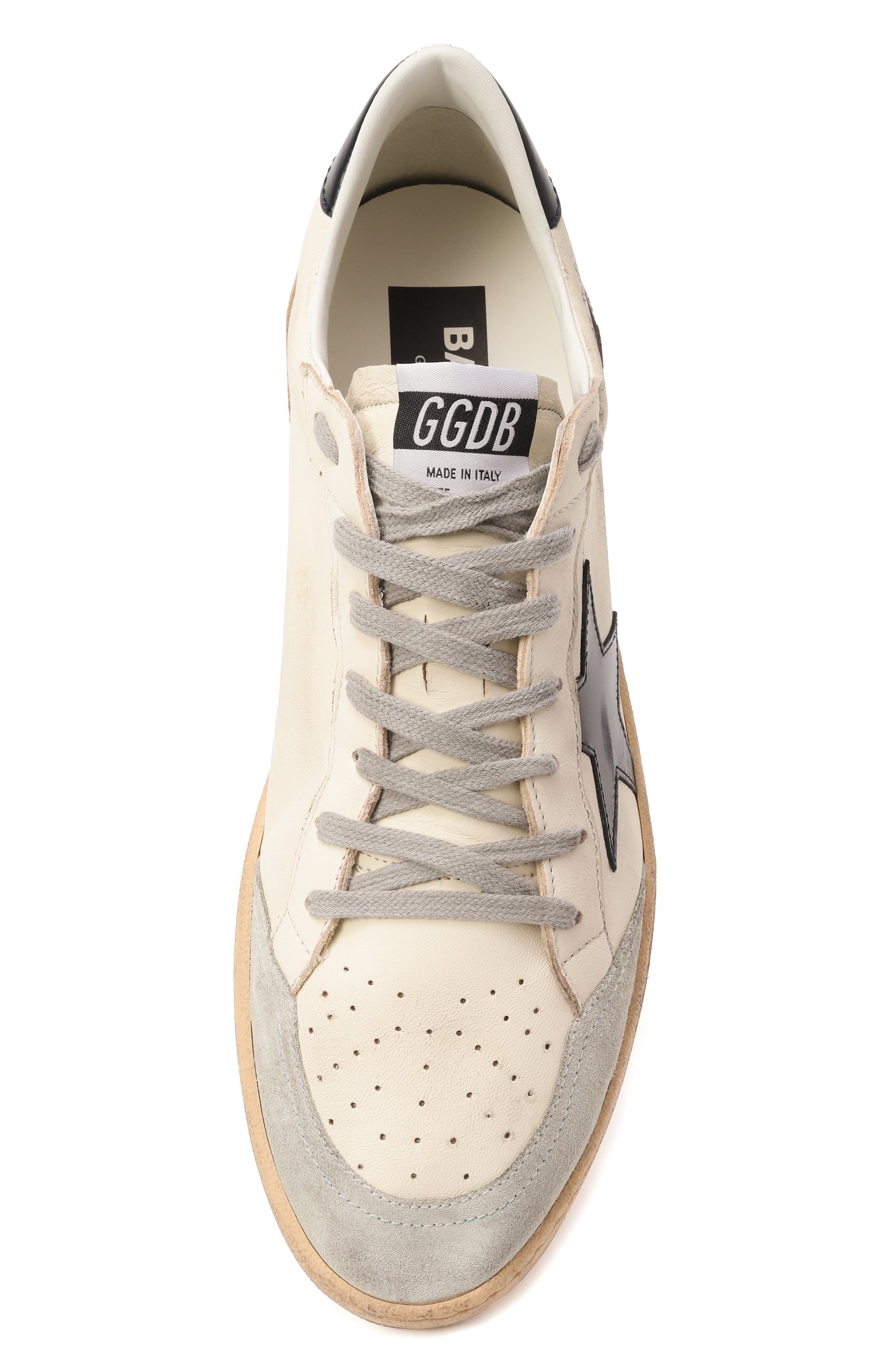 Кожаные кеды ball star GOLDEN GOOSE DELUXE BRAND, арт. GMF00117.F006869, фото 6