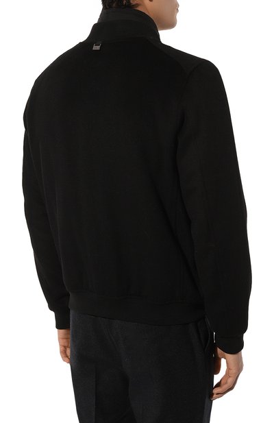 Шерстяной бомбер CORNELIANI, арт. 92L5R1-3820149, фото 4