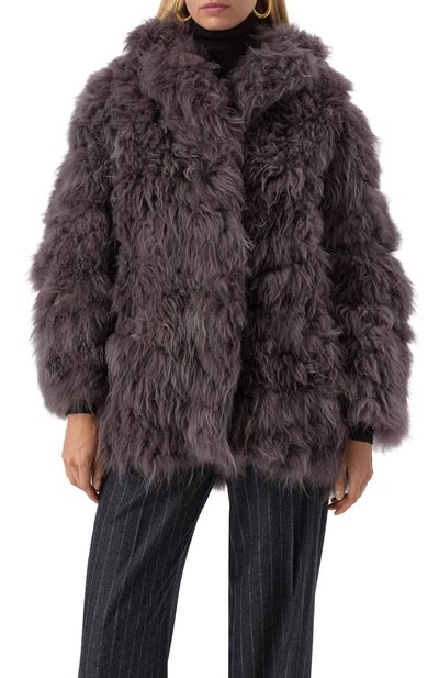 Шуба из козы SIMONETTA RAVIZZA, арт. F05C0136H13SP, фото 3