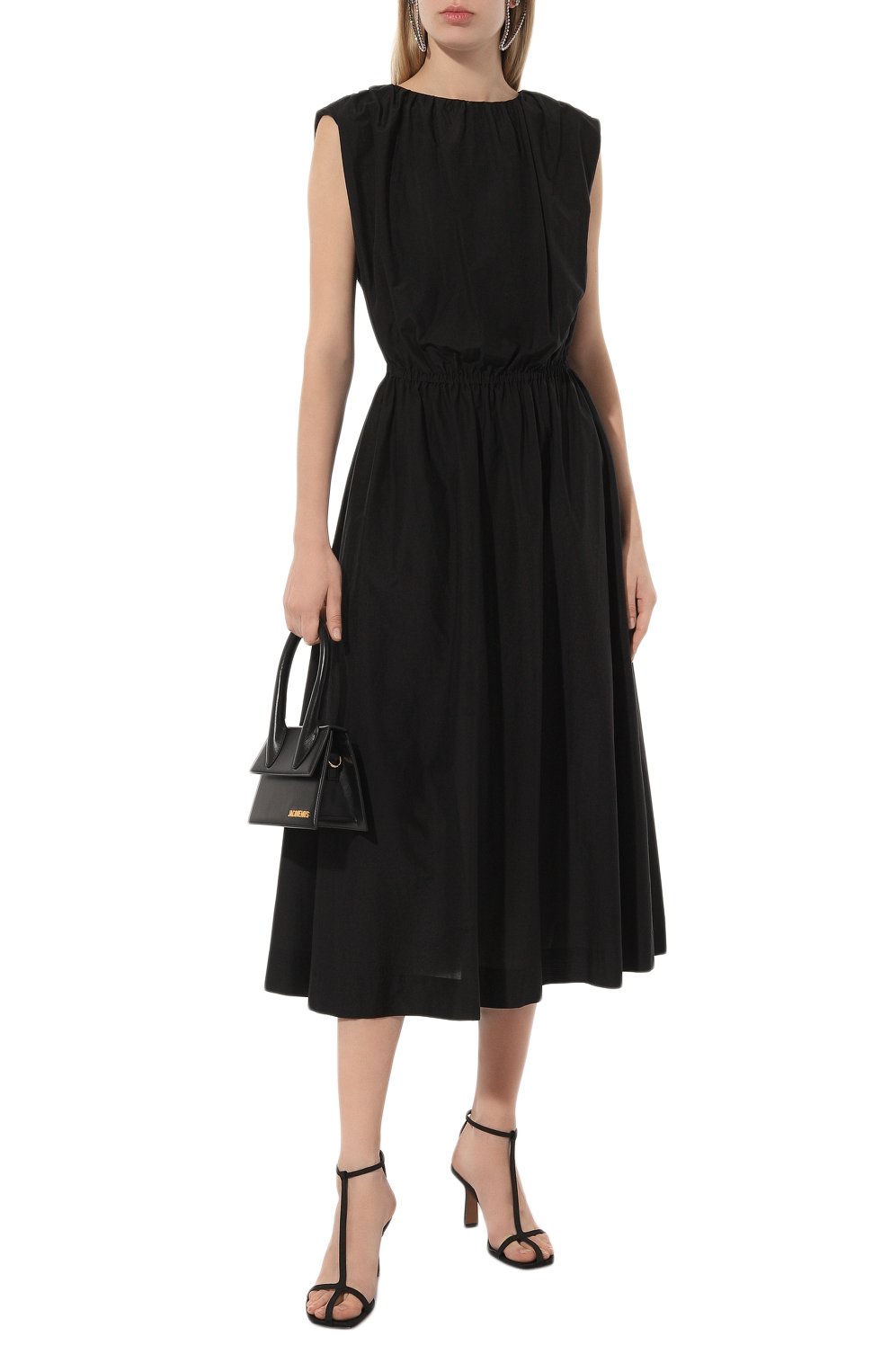 Платье из хлопка и шелка LOULOU DE SAISON, арт. APHR0DITE, фото 2