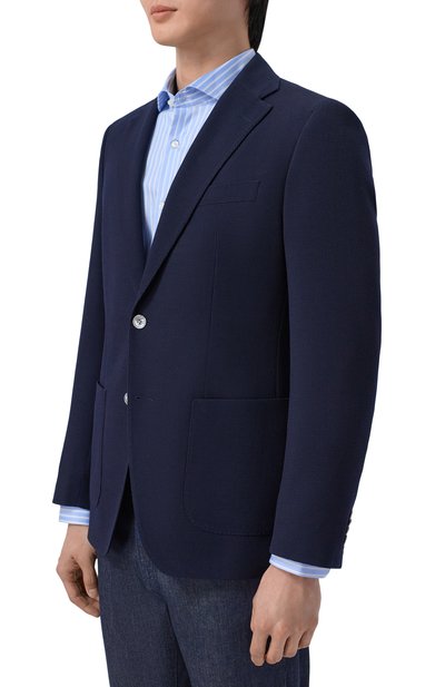 Шерстяной пиджак BOSS, арт. 50561882, фото 3