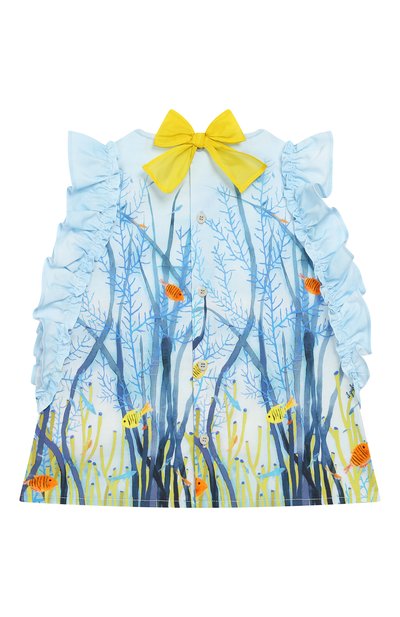 Хлопковый топ IL GUFO, арт. P19CC058C4048/2A-4A, фото 2