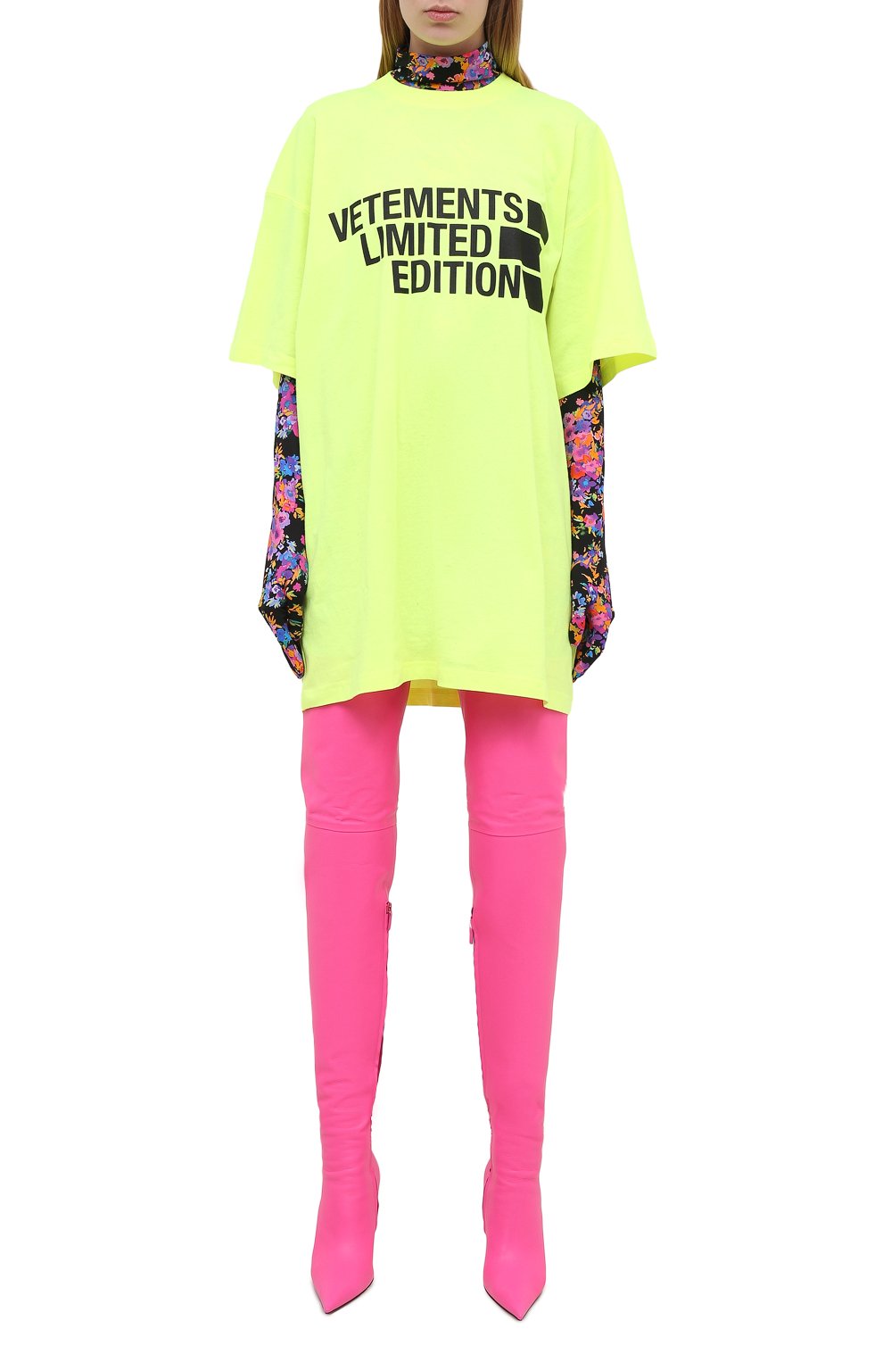 Хлопковая футболка VETEMENTS, арт. UE51TR810Y 1611/W, фото 2