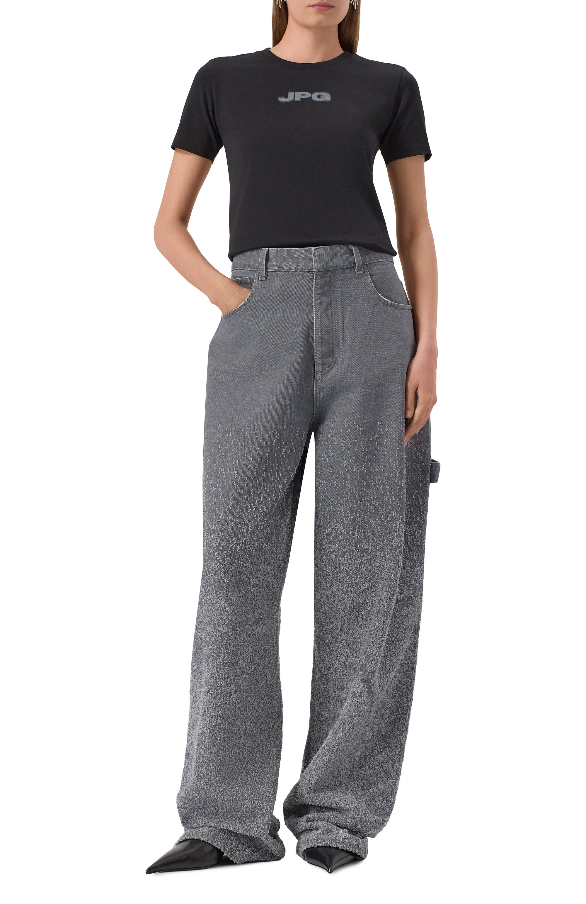 Хлопковая футболка JEAN PAUL GAULTIER, арт. 25/03-W-T0300/J002, фото 2