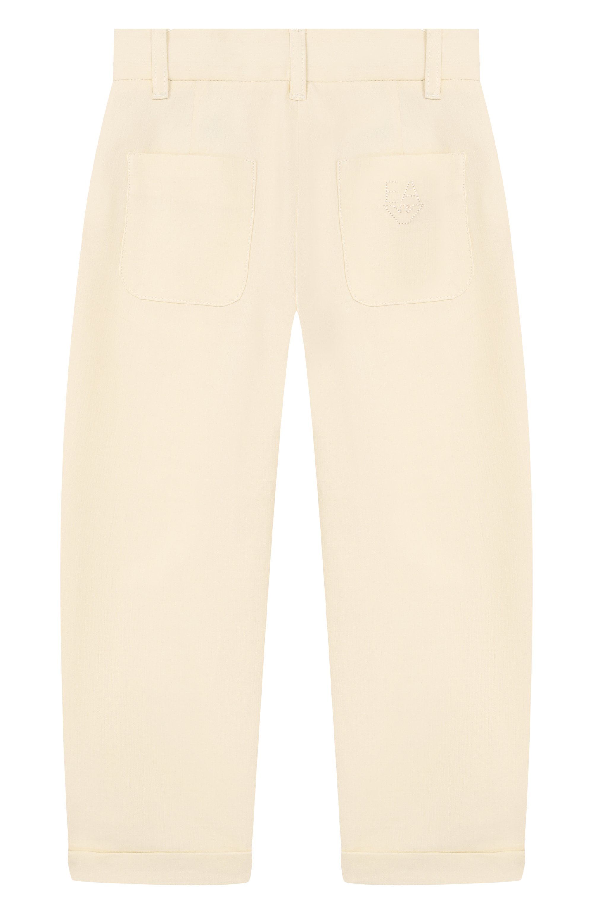 Брюки из вискозы и хлопка EMPORIO ARMANI, арт. EB000903/AF21040, фото 2