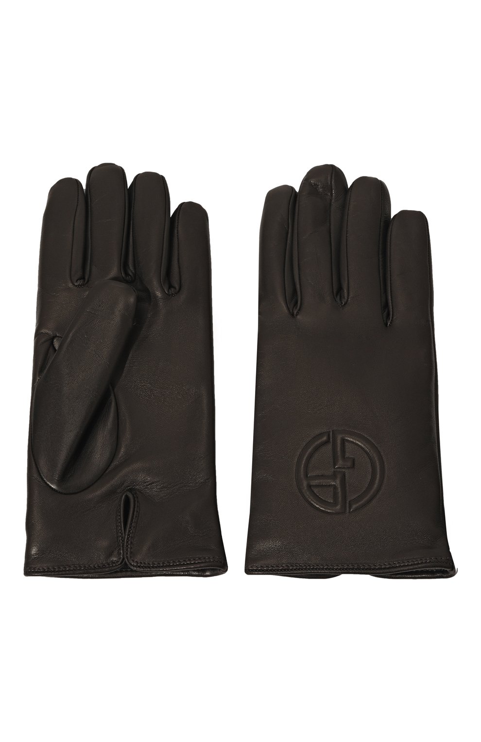 Кожаные перчатки GIORGIO ARMANI, арт. 744150/3F214, фото 3