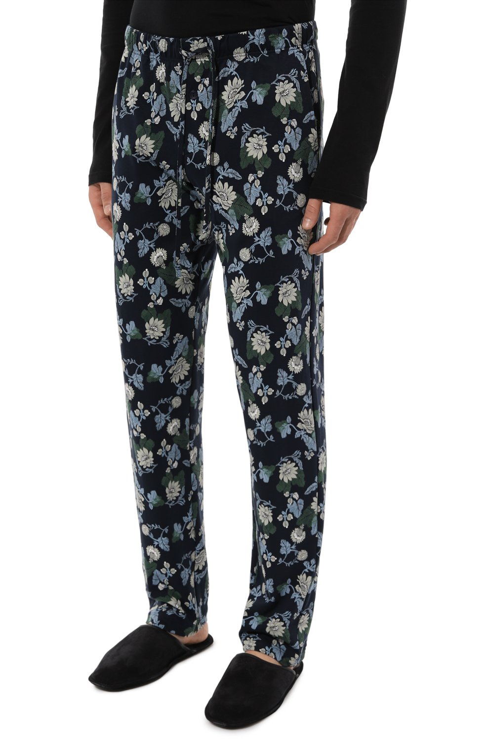 Хлопковые домашние брюки HANRO, арт. 075216, фото 3