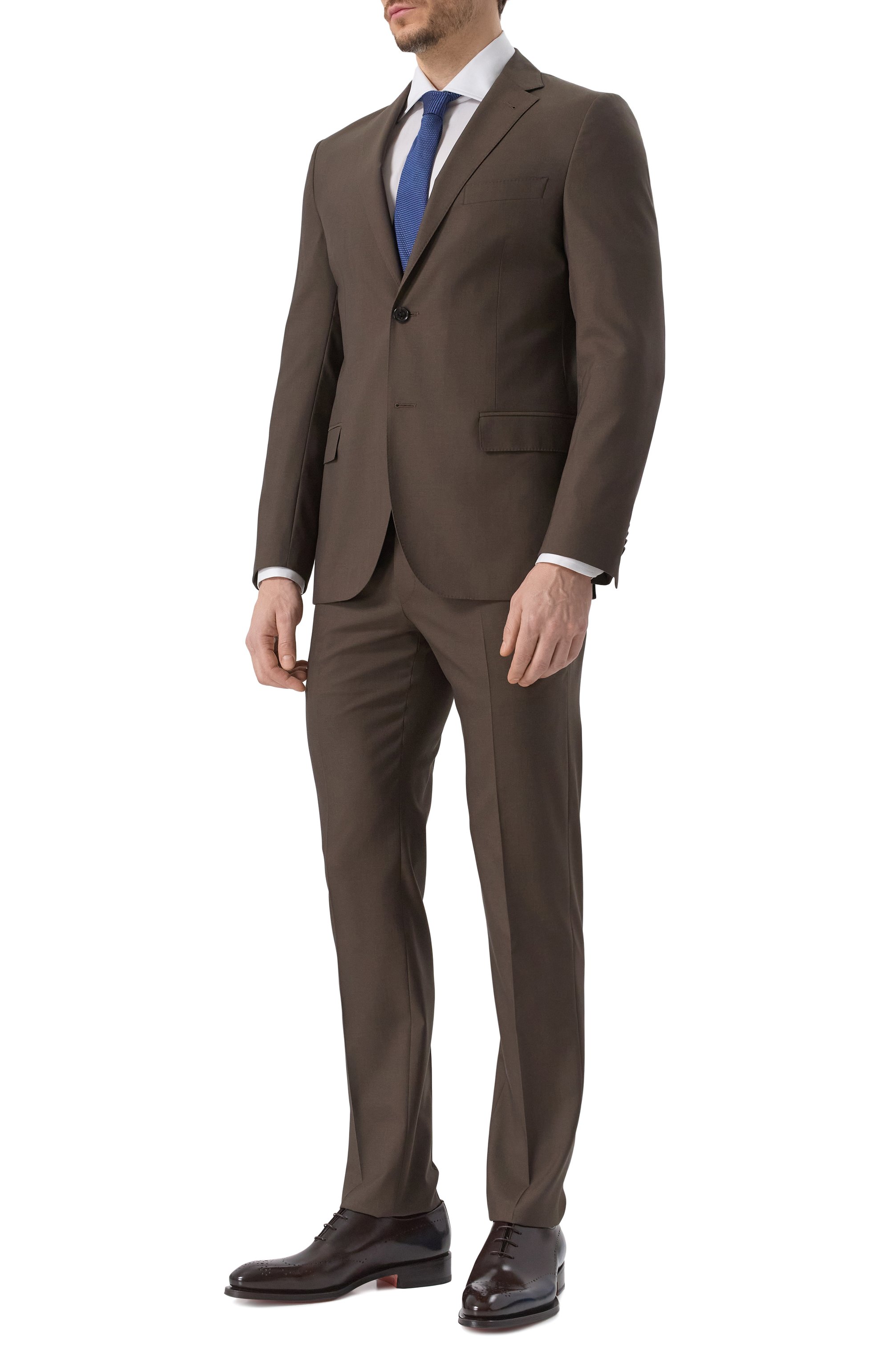 Кожаные оксфорды carter SANTONI, арт. MCCG18542MC8HRAG, фото 2