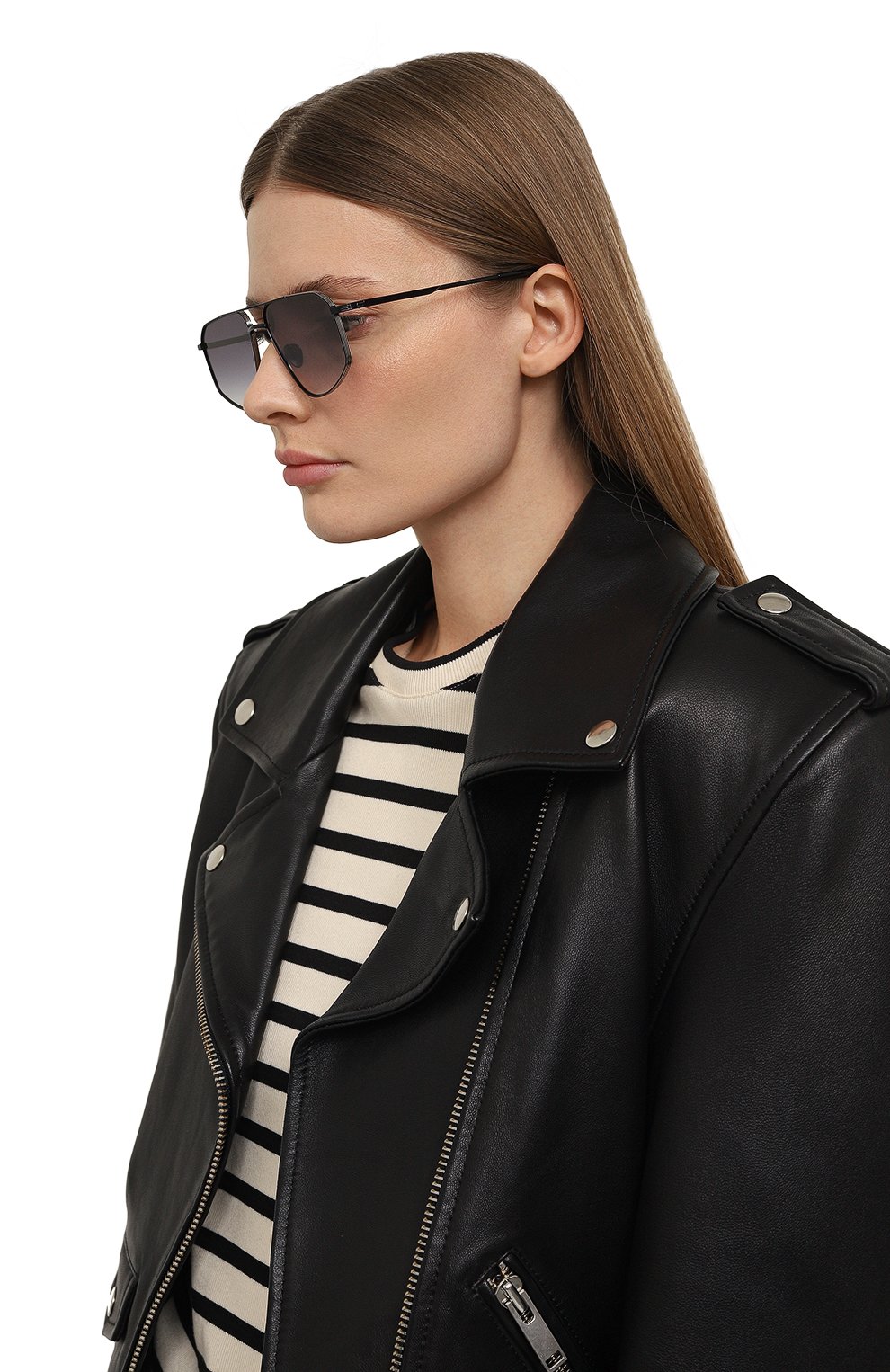 Солнцезащитные очки G.O.D. EYEWEAR, арт. THIRTY SIX II BLACK SILVER/GREY, фото 2