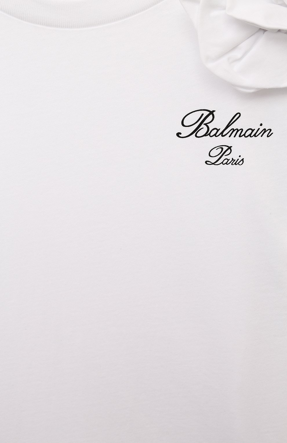 Хлопковая футболка BALMAIN, арт. BV8A31, фото 3