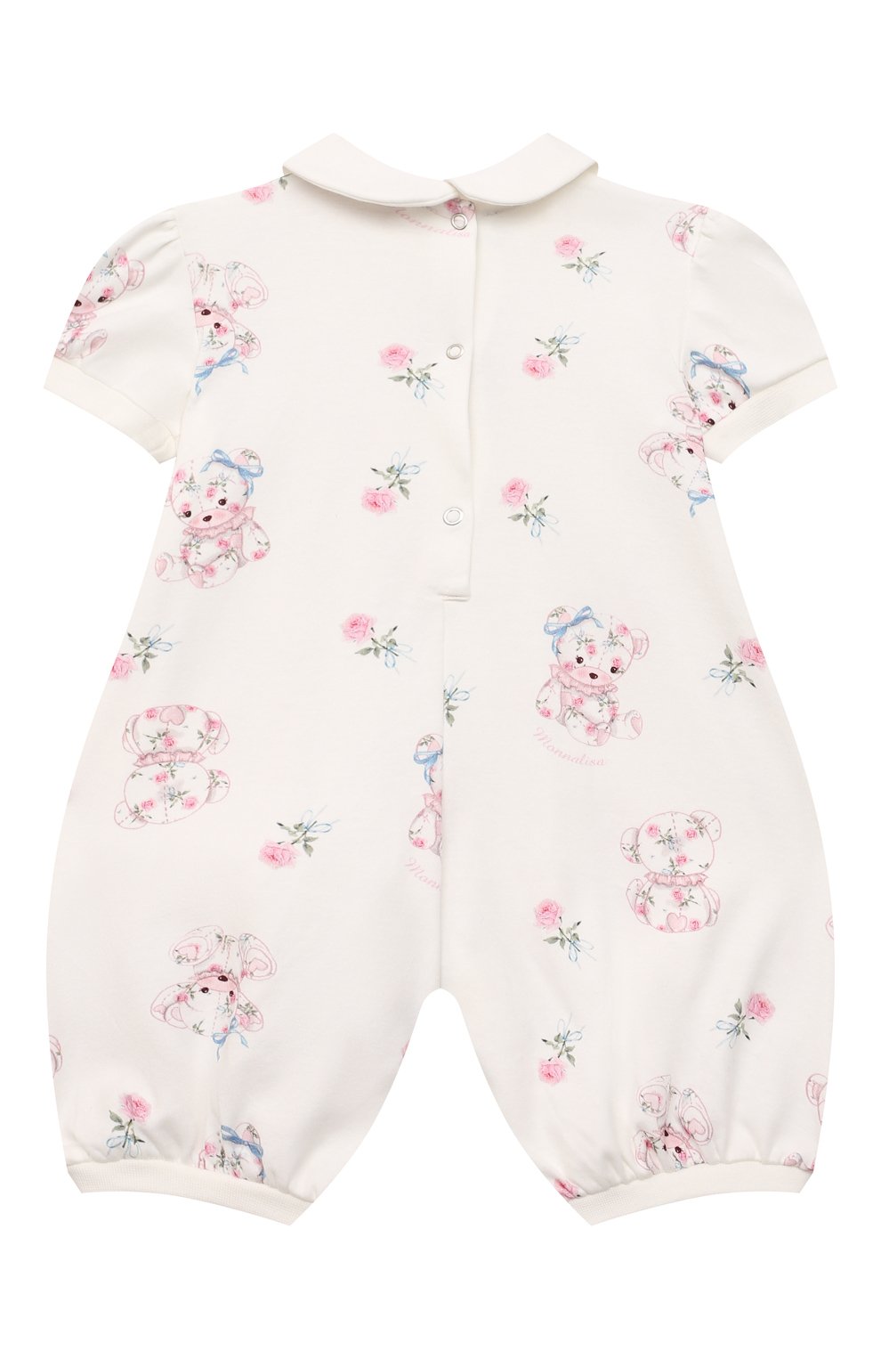 Хлопковый комбинезон MONNALISA, арт. 359203, фото 2