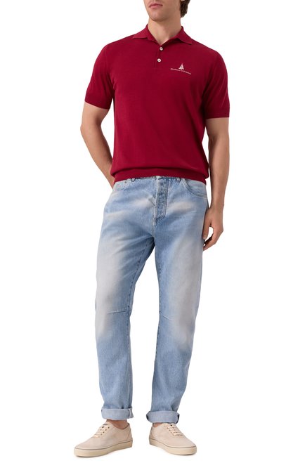 Мужские кожаные кеды BRUNELLO CUCINELLI, арт. MPUCSGZ334