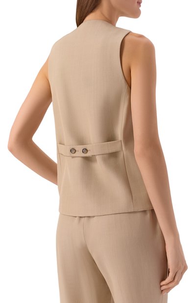 Жилет из вискозы и шерсти LOULOU DE SAISON, арт. PAC0, фото 4