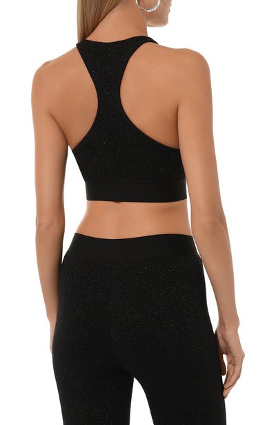 Топ из вискозы и шерсти PALM ANGELS, арт. PWHT001F24KNI001, фото 4