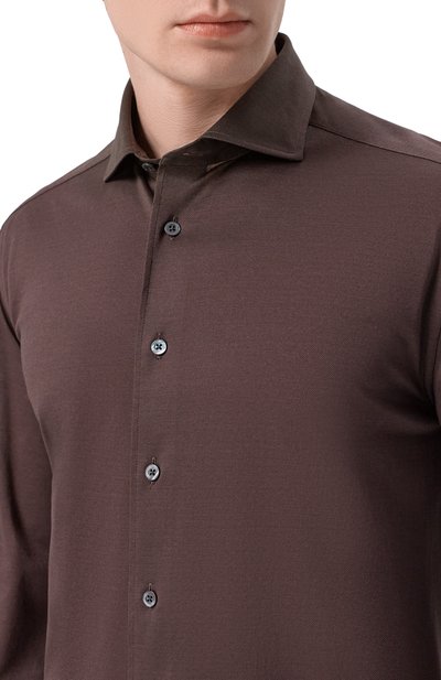 Хлопковая сорочка CORNELIANI, арт. 27P112/2711221, фото 5