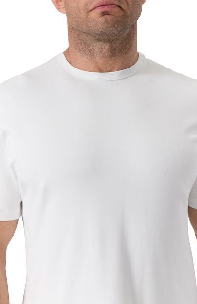 Футболка из вискозы и хлопка BRUNELLO CUCINELLI, арт. MR8061336, фото 5