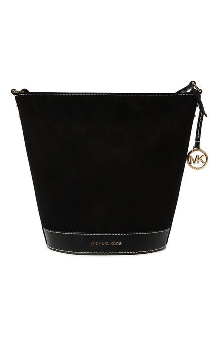 Женская сумка townsend medium MICHAEL MICHAEL KORS черного цвета, арт. 30T4G10M6S | Фото 1 (Ремень/цепочка: На ремешке; Драгоценные камни: Проставлено; Размер: medium; Материал: Натуральная кожа; Материал сплава: Проставлено)