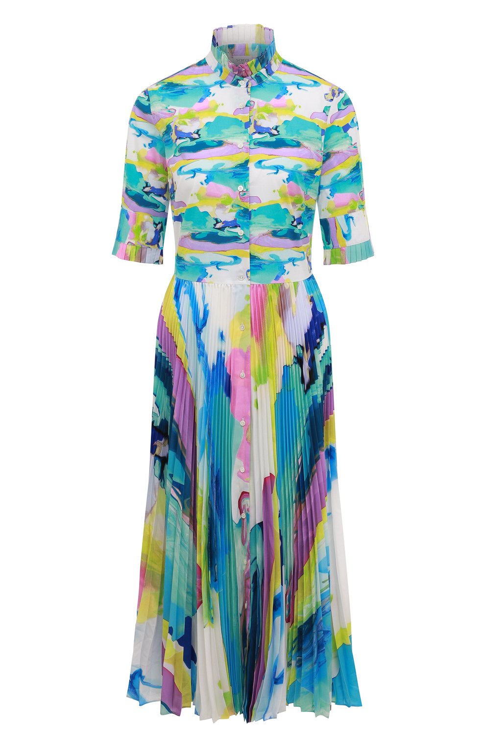 Платье SARA ROKA разноцветного цвета по цене 99500 руб., арт. TANSHS90/38-S2230, фото 1 Платье SARA ROKA, арт. TANSHS90/38-S2230, фото 1