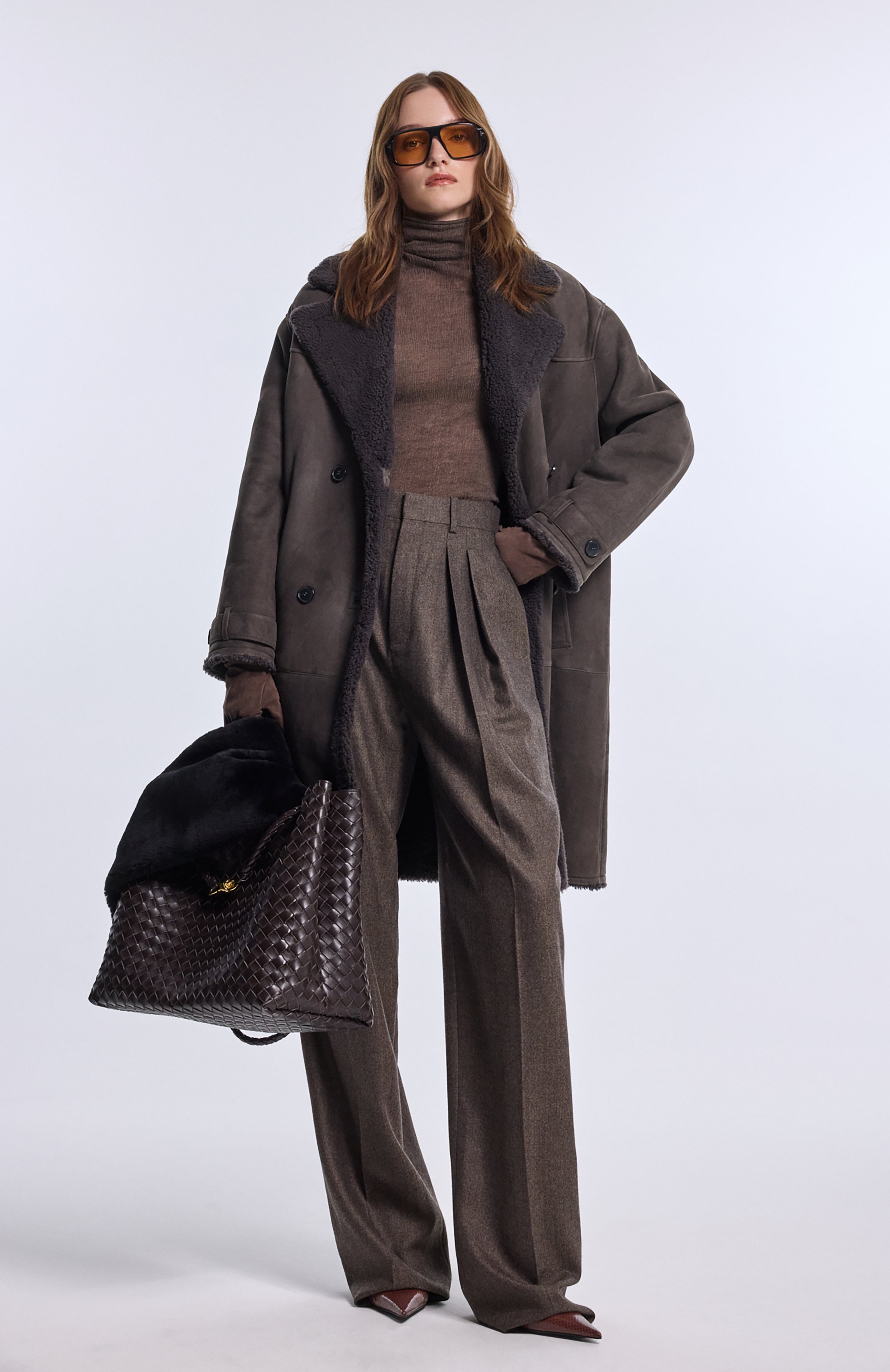 Дубленка из овчины YVES SALOMON, арт. 26WYM60200MSBV, фото 6