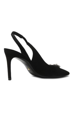 Замшевые туфли stuart crystal fleur 85 STUART WEITZMAN, арт. SF078, фото 3