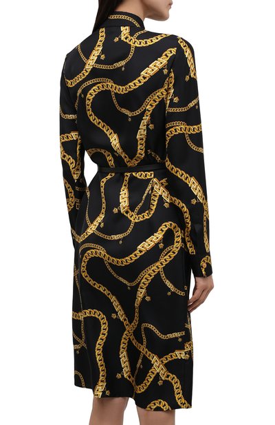 Шелковое платье VERSACE, арт. 1003972/1A02881, фото 4