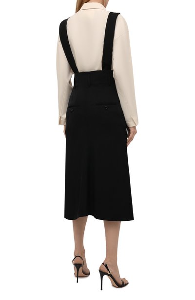 Юбка из вискозы ISABEL MARANT черного цвета по цене 69950 руб., арт. JU1320-21A014I/LARAYA, фото 4 Юбка из вискозы ISABEL MARANT, арт. JU1320-21A014I/LARAYA, фото 4