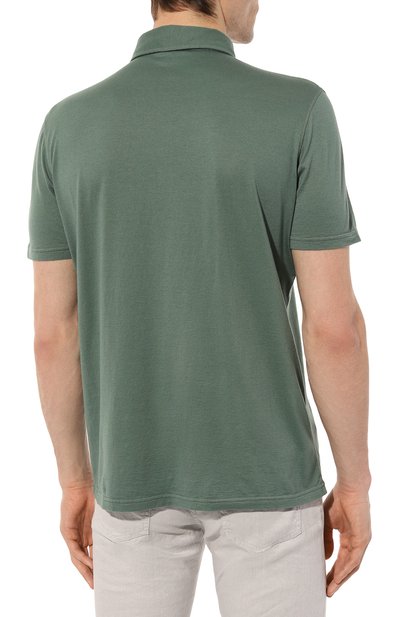 Поло из хлопка и кашемира KITON, арт. UMK0228, фото 4