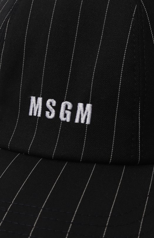 фото Шерстяная бейсболка msgm