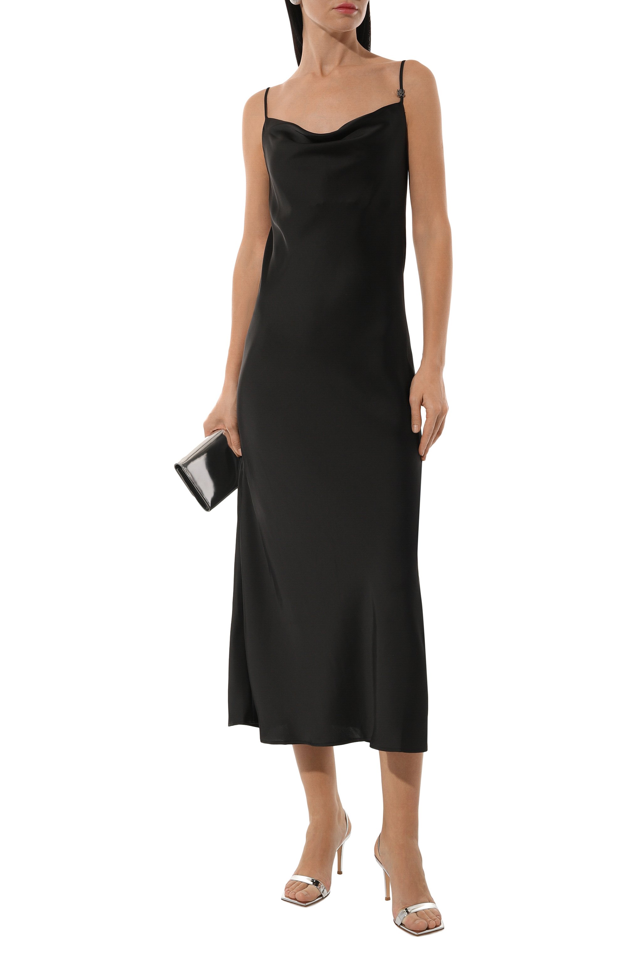 Атласное платье HUGO, арт. 50533629, фото 2