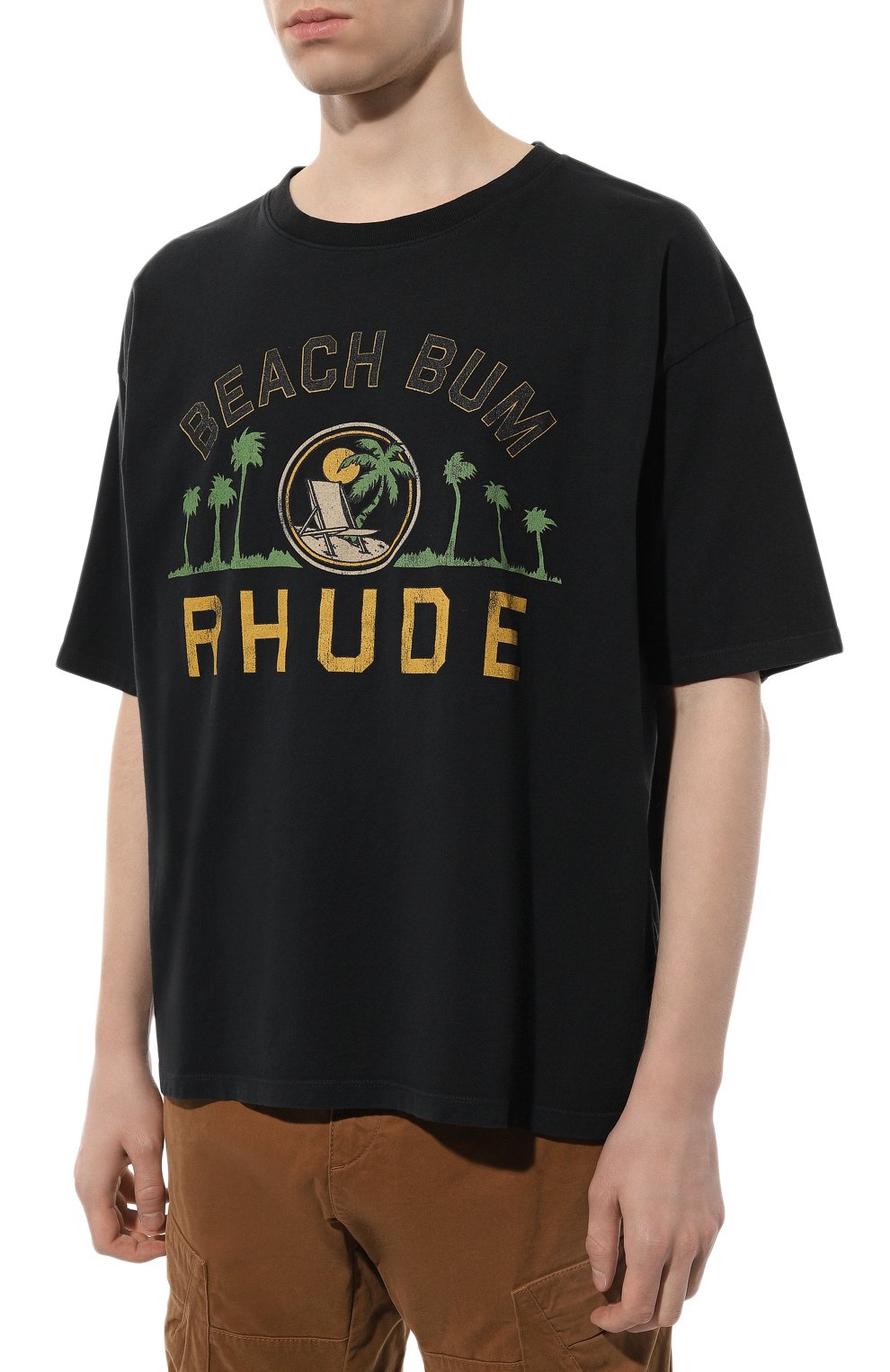 Хлопковая футболка RHUDE, арт. RHPS24TT03012610, фото 3